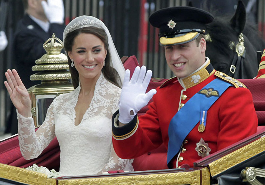 wedding26 Pernikahan Pangeran William dan Kate Middleton mengambil