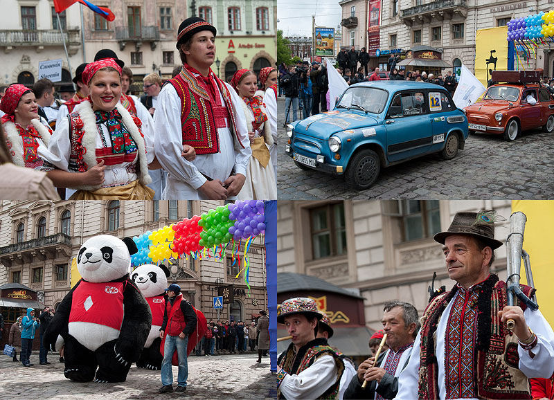 000047 День города во Львове: Праздничное шествие