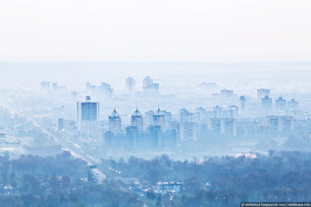 Кловский спуск, самый высокий жилой дом в Украине