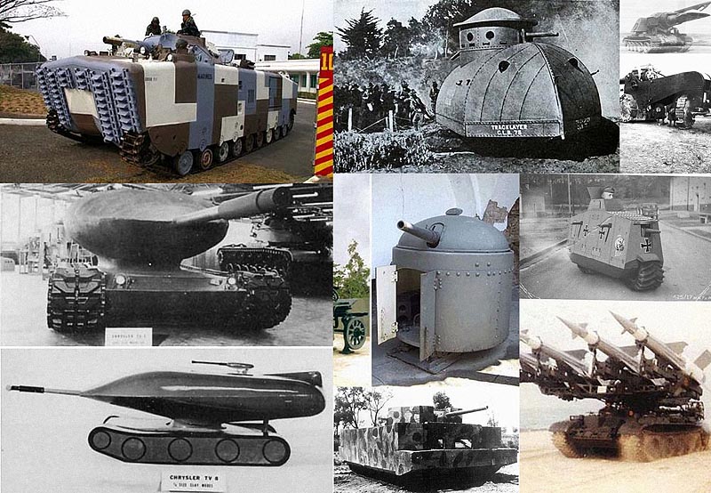 000025 ТОП 10 самых удивительных танков 20 века