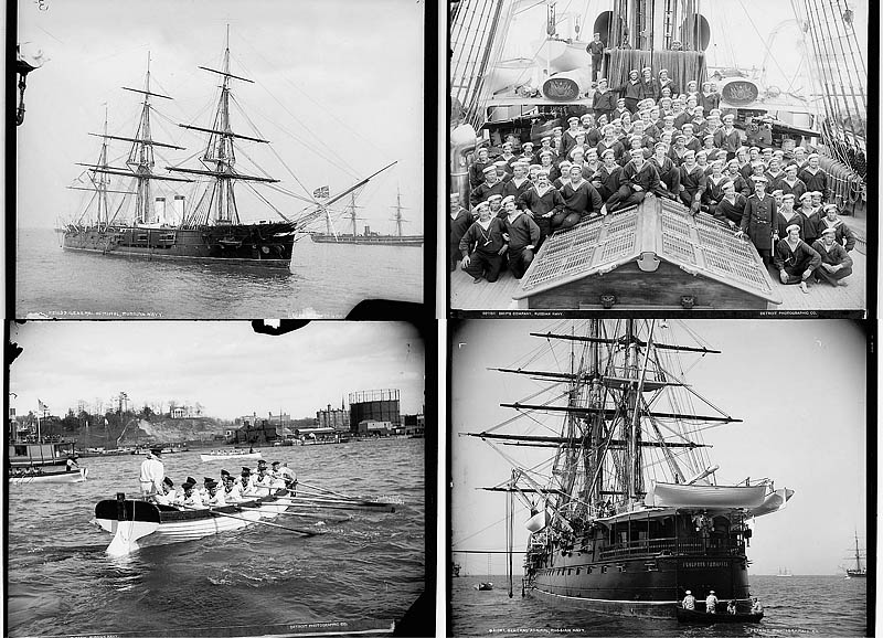 000041 Русский флот  фото 1893 года