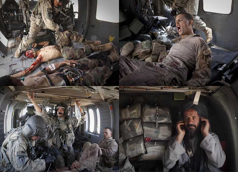 00013 На борту медицинского вертолета в Афганистане
