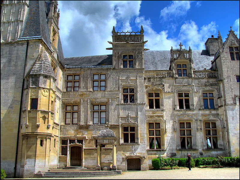 Le château de Fontaine-Henry. Кальвадос. Франция