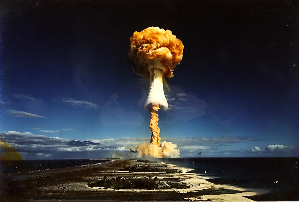 Фотографии ядерных взрывов