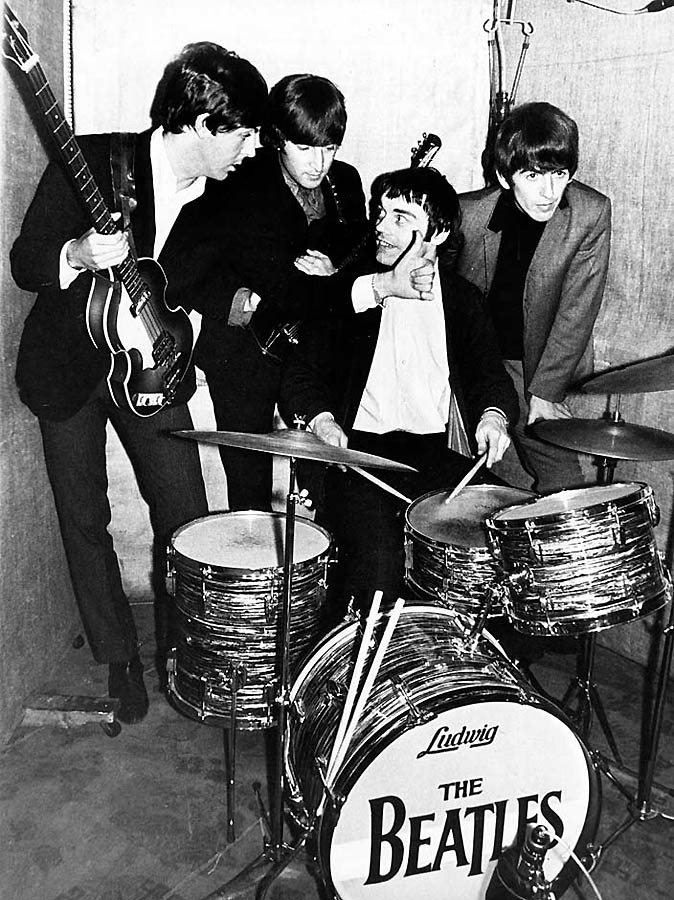 Редкие снимки «The Beatles»