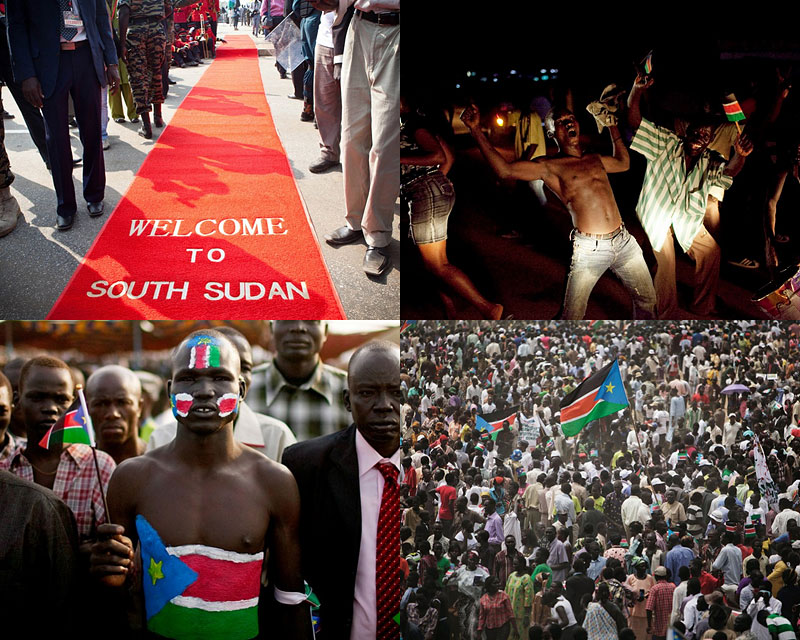 BIGPIC19 Южный Судан   новое государство на карте мира