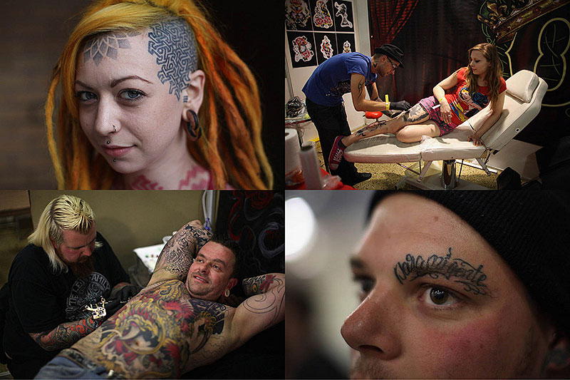 BIGPIC23 Конвенция любителей тату в Британии Tattoo Jam Festival