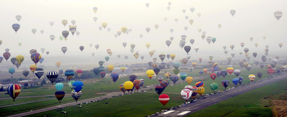 balloon6 Фестивали воздушных шаров во Франции и США