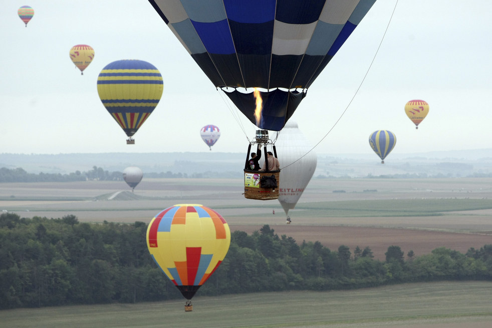 balloon Фестивали воздушных шаров во Франции и США