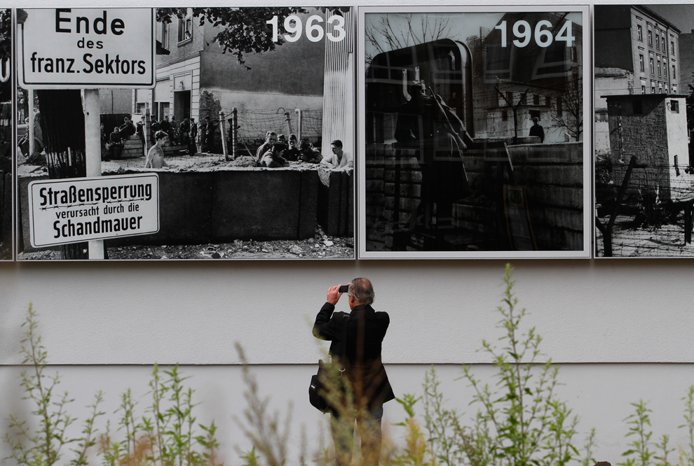bp122 50 лет с момента строительства Берлинской стены