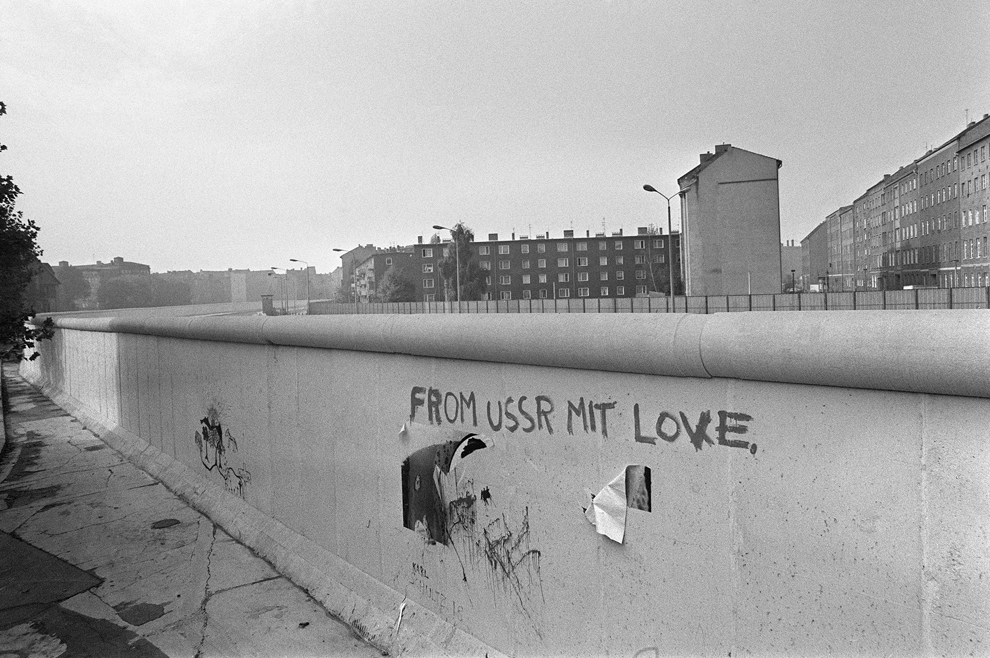 bp281 50 лет с момента строительства Берлинской стены