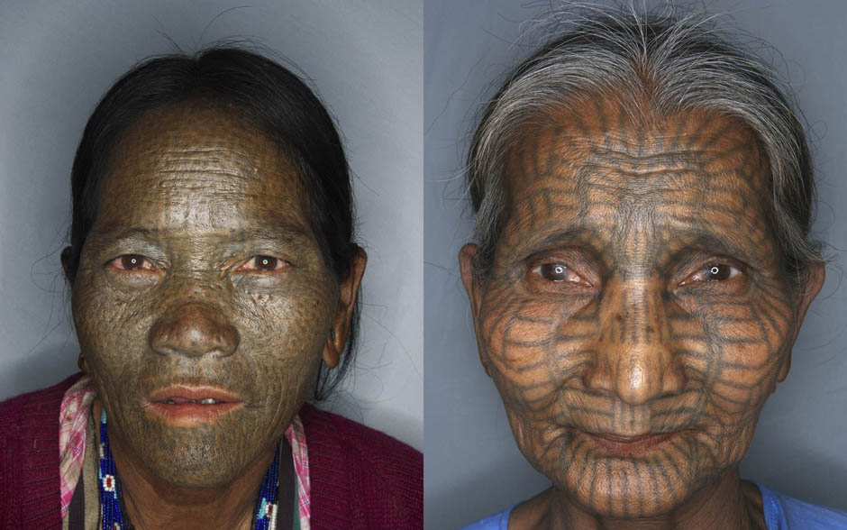 jeffisgr8t 11124427 Татуированные лица женщин народности чин из Бирмы