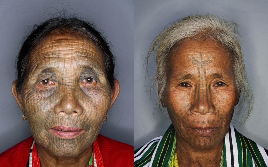 jeffisgr8t 1124426 Татуированные лица женщин народности чин из Бирмы