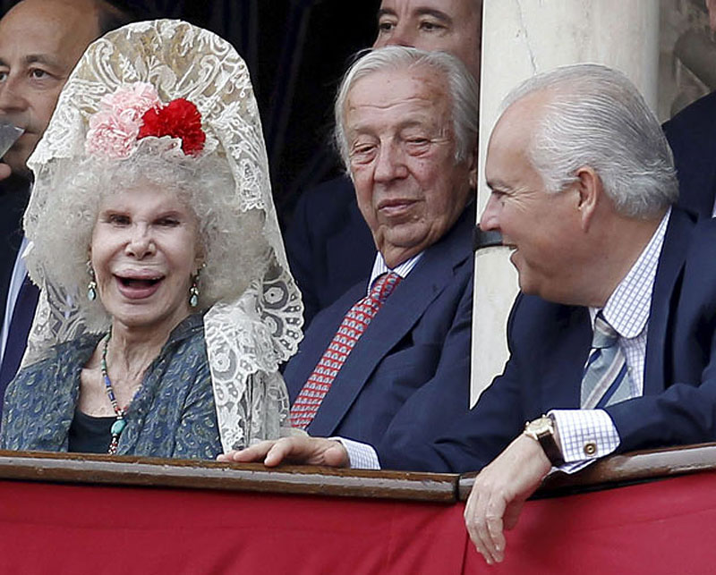 photo039 85 летняя Герцогиня Альба снова выходит замуж