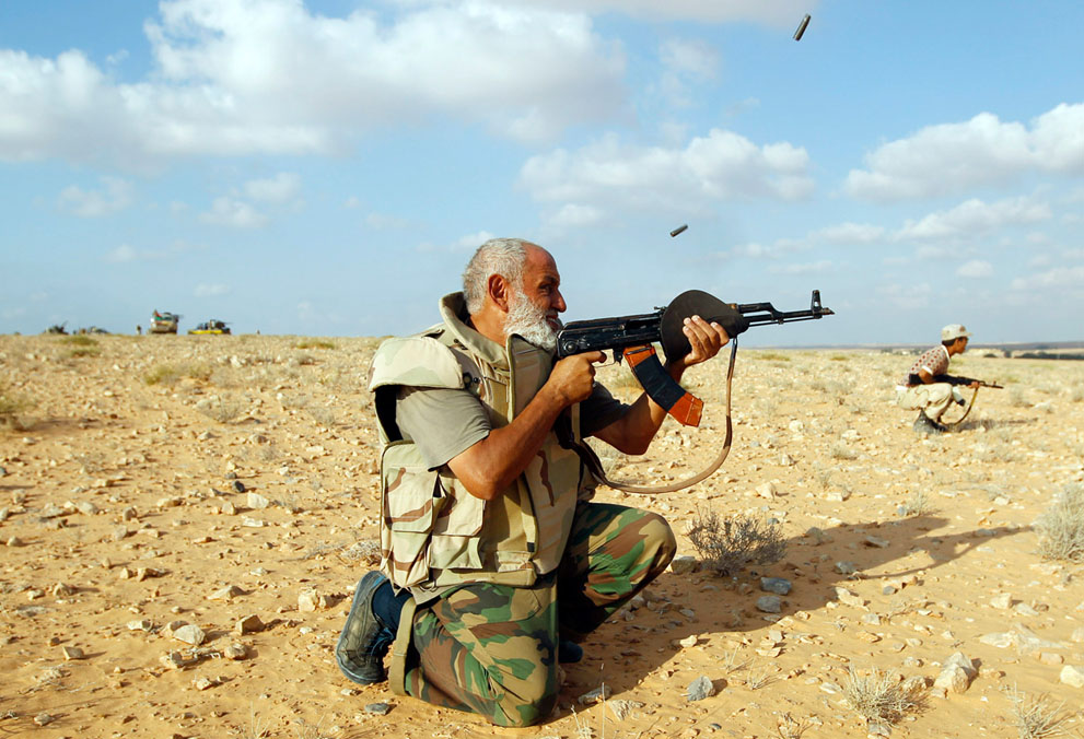 15 151 pemberontak menyerang di Libya sisa perlawanan pasukan Gaddafi