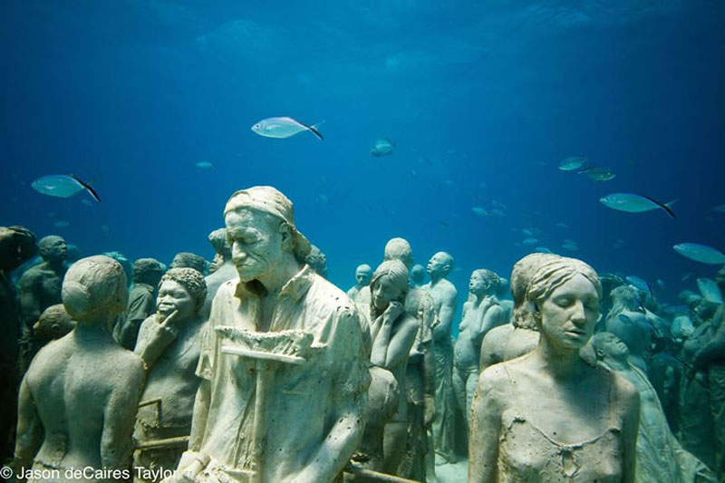 157440 t Подводные скульптуры превращаются в чудеса природы