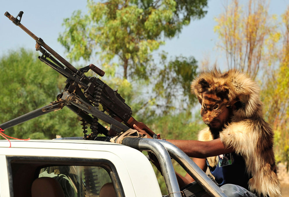 20 119 pemberontak menyerang di Libya sisa perlawanan pasukan Gaddafi