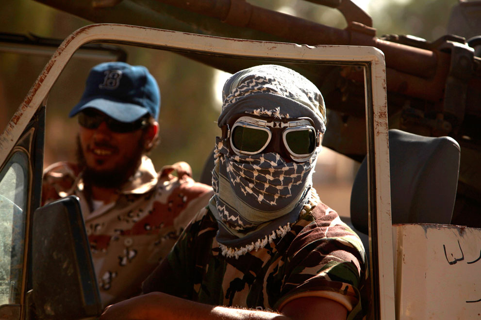 32 114 pemberontak menyerang di Libya sisa perlawanan pasukan Gaddafi