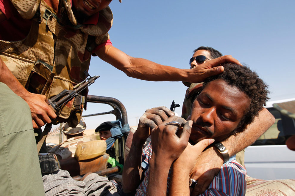 Serangan Pemberontak 3565 di Libya sisa perlawanan pasukan Gaddafi