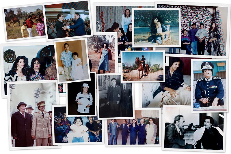BIGPIC Фотографии из семейного альбома полковника Каддафи