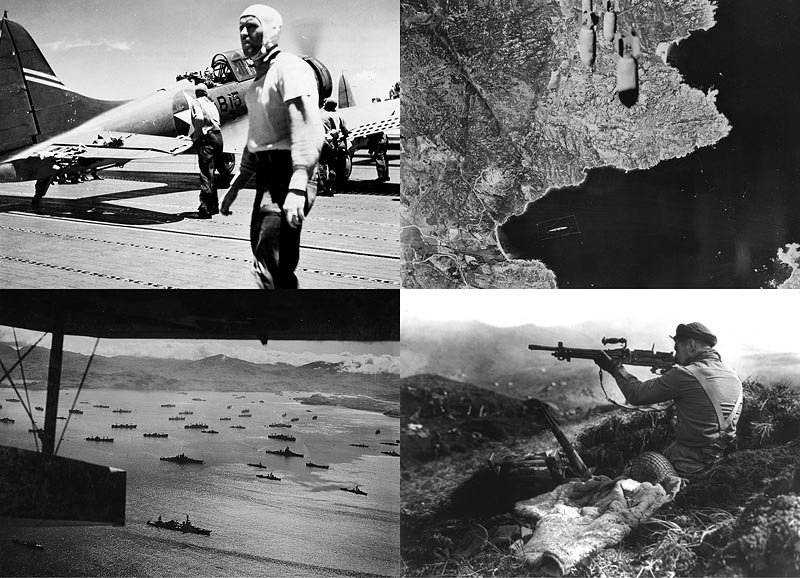 BIGPIC14 Вторая мировая война: Битва у атолла Мидуэй и Алеутская операция (Часть 11)