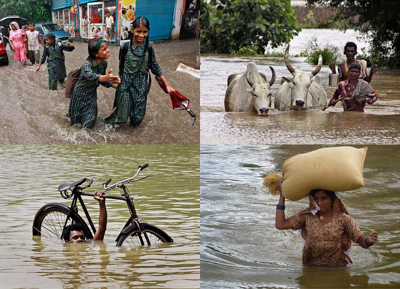 BIGPIC91 Последствия наводнений в Индии и Пакистане