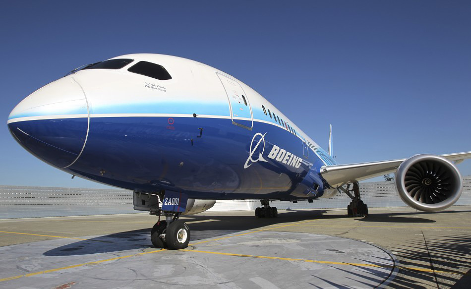 boeing04 Боинг 787 Дримлайнер: Новое поколение пассажирских самолетов