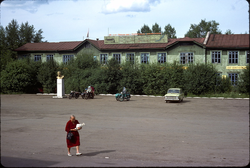 1624 СССР из окна поезда в 1975 году 