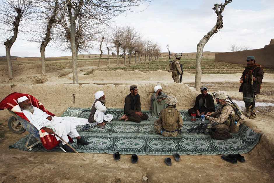 1935 Diary of a fotografer Finbarr ORayli: Perang di Afghanistan