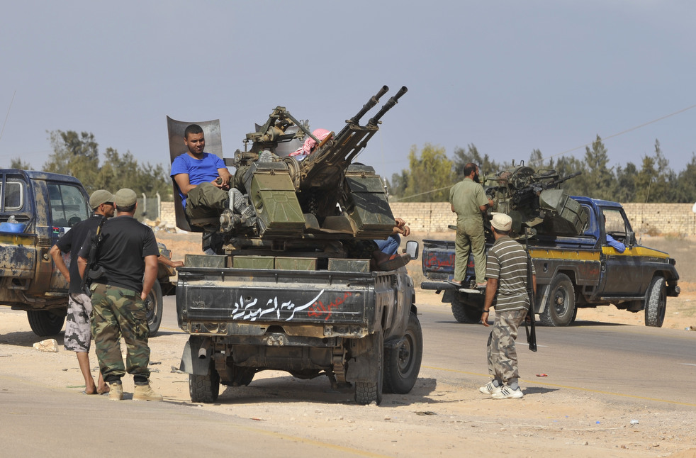 Война в ливии: наступление на сирт * новости в фотографиЯх.
