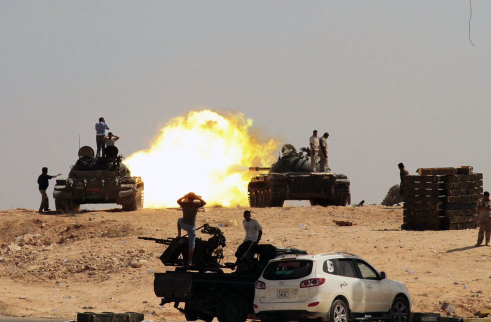 28 Perang di Libya: Sirte pada ofensif