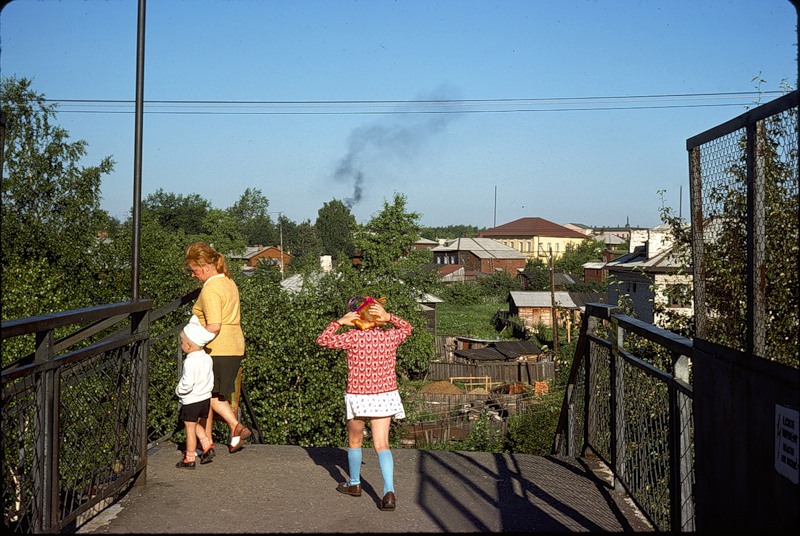 3013 СССР из окна поезда в 1975 году 
