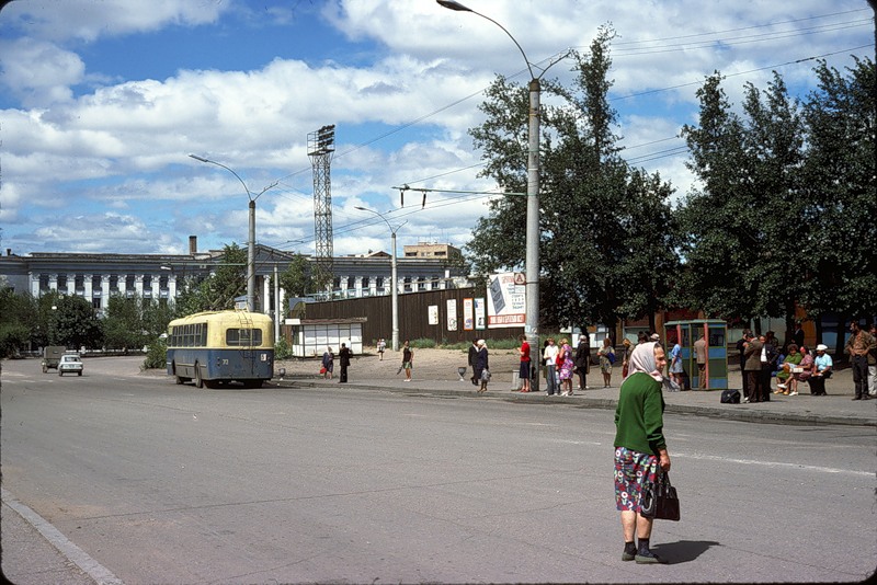 927 СССР из окна поезда в 1975 году 