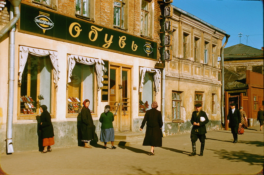 940 Москва 1956 в фотографиях Жака Дюпакье