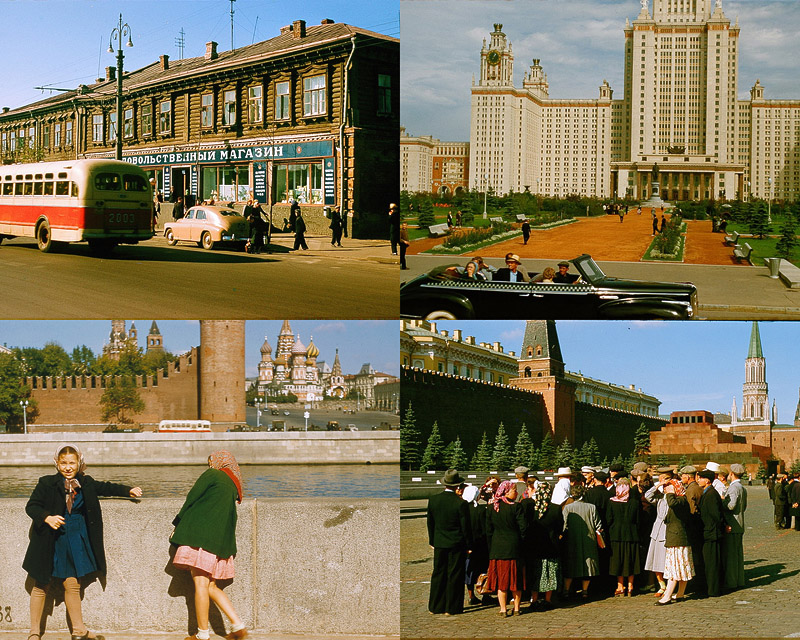 BIGPIC40 Москва 1956 в фотографиях Жака Дюпакье