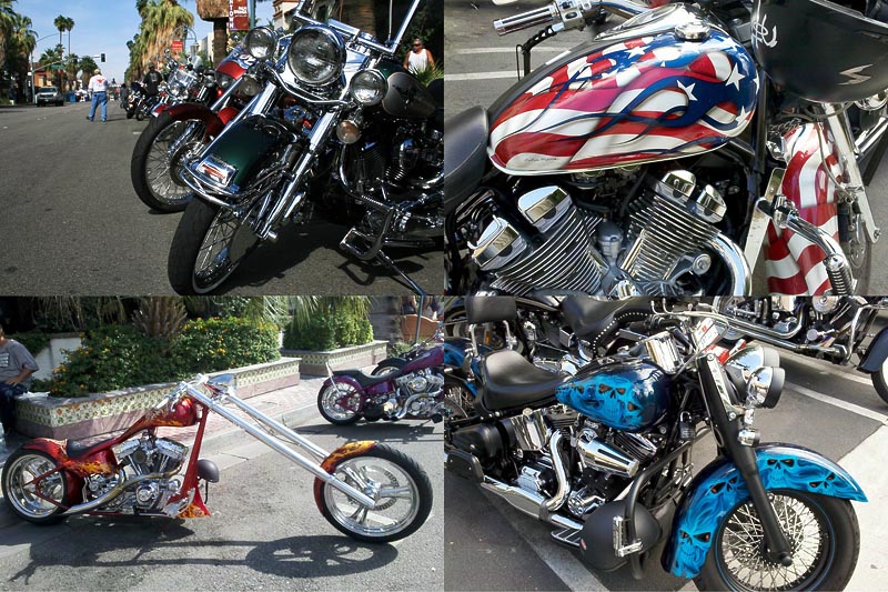 BIGPIC75 Мотоциклы и солнечный свет: мотофестиваль Американская жара