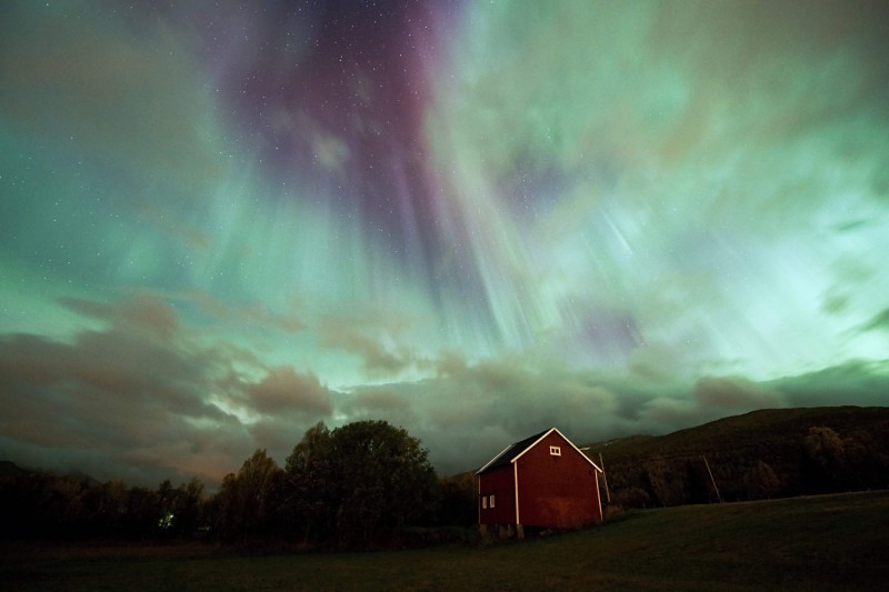 light 3 800x533 Сказочные небеса Норвегии