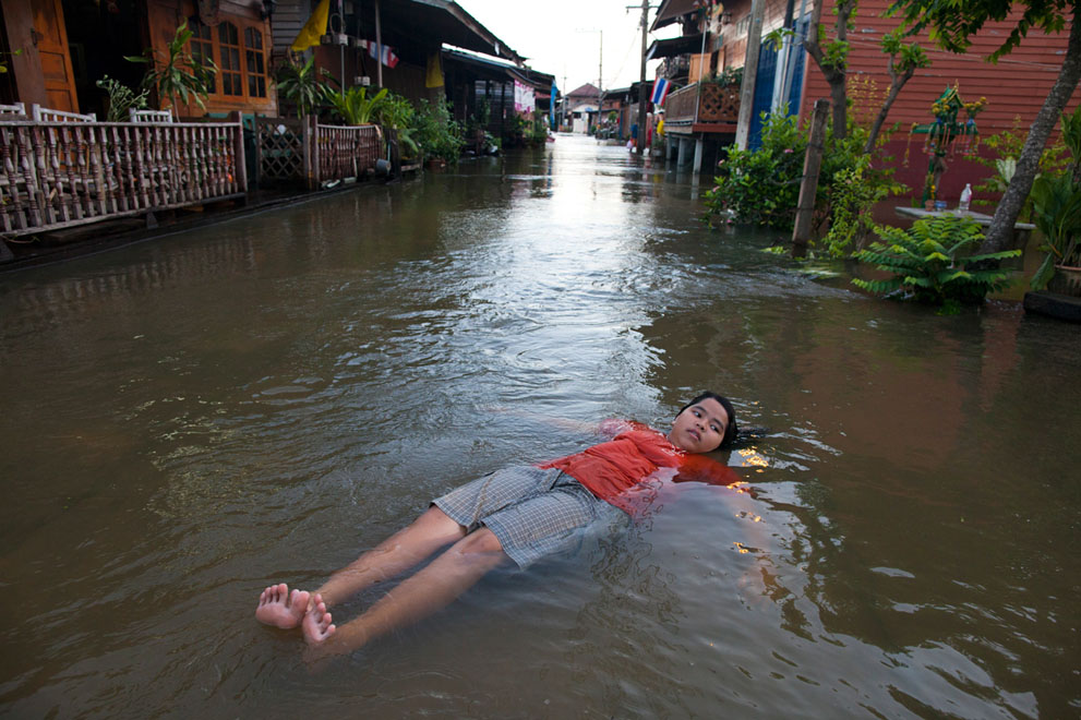 Fuertes inundaciones en Tailandia