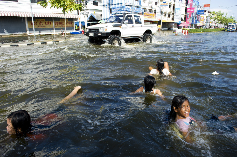 thailand banjir Banjir 1027 di Thailand, 04 di Bangkok terancam 