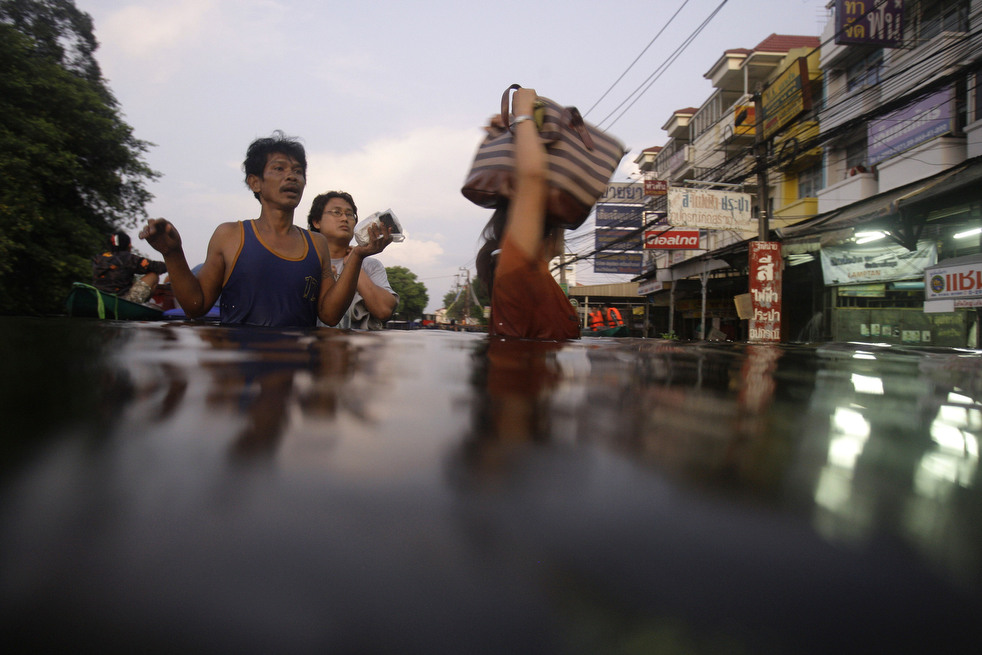 thailand banjir Banjir 1027 di Thailand, 05 di Bangkok terancam 