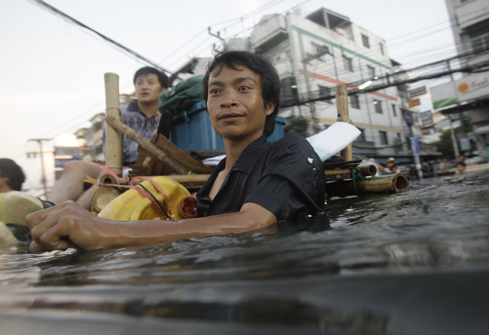 thailand banjir Banjir 1027 di Thailand, 06 di Bangkok terancam 