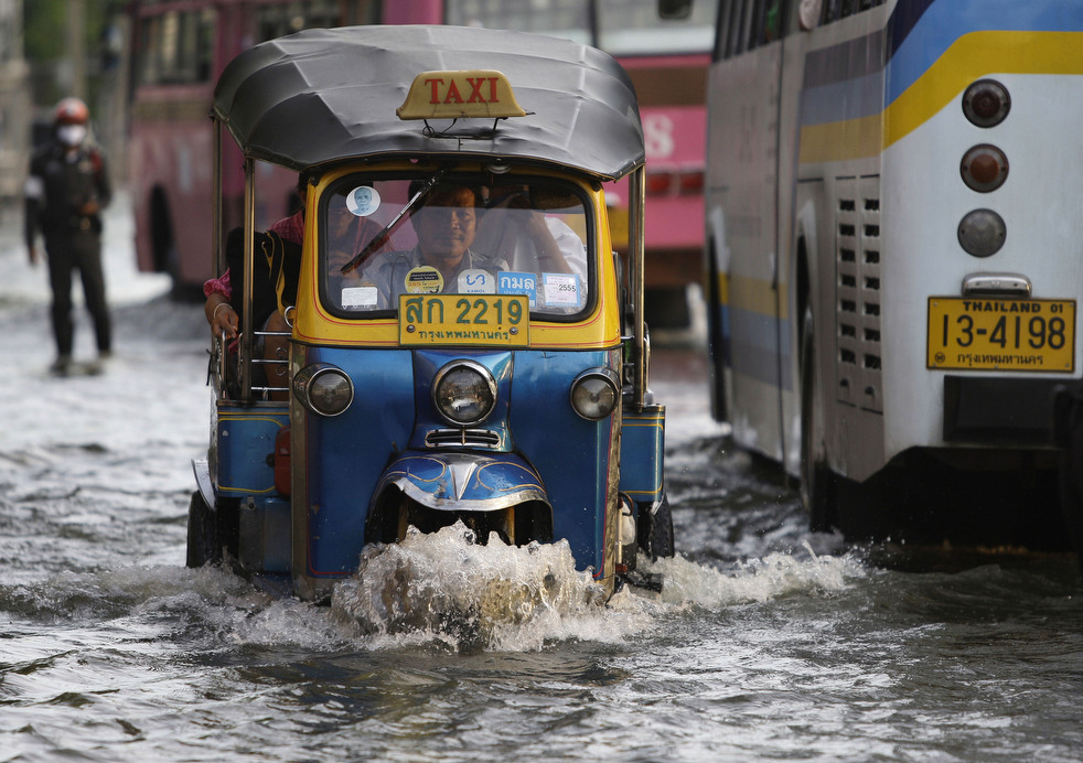 thailand banjir Banjir 1027 di Thailand, 07 di Bangkok terancam 