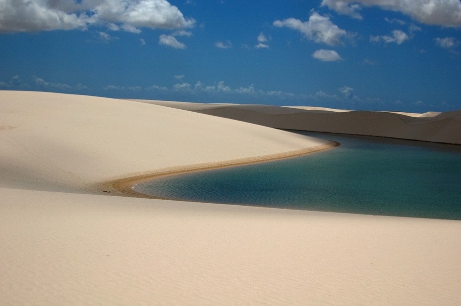0lBRK000 Простыни Мараньяна: Белые пески Lencois Maranhenses Бразилии
