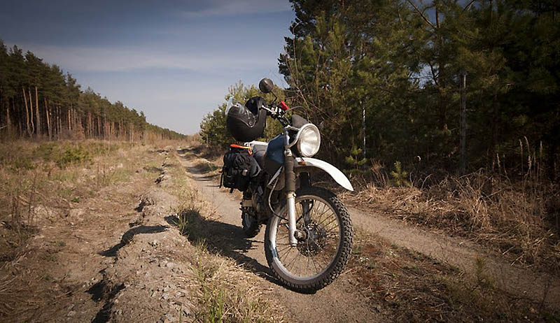1386 Два дня на мотоцикле в чернобыльской зоне