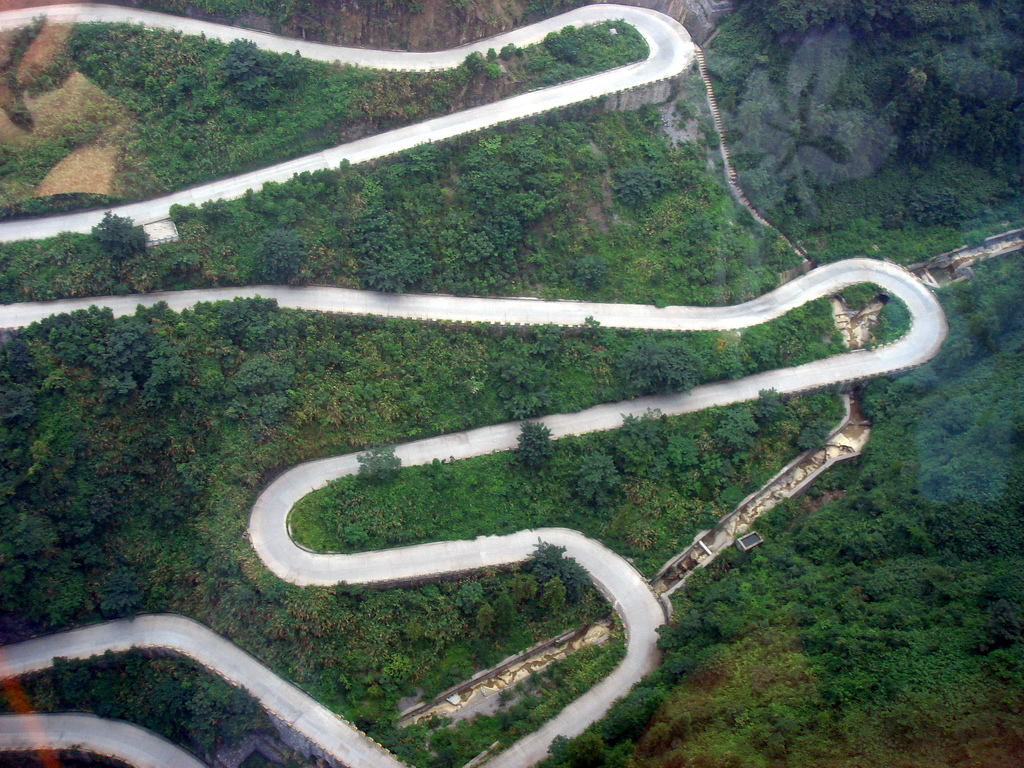 7154 Дорога в небеса – самая страшная дорога Китая