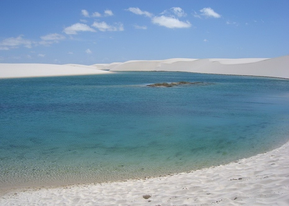 jkMY0000 Простыни Мараньяна: Белые пески Lencois Maranhenses Бразилии