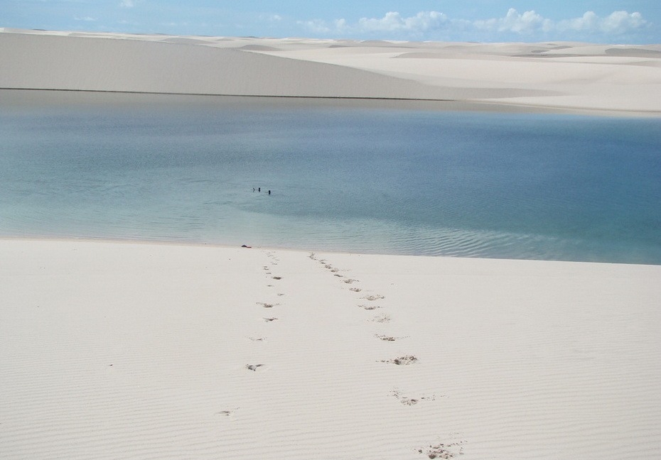 mumea000 Простыни Мараньяна: Белые пески Lencois Maranhenses Бразилии