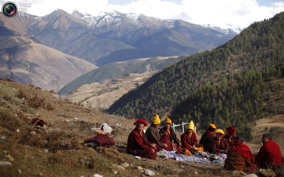 tibet 005 Тибетские монахини