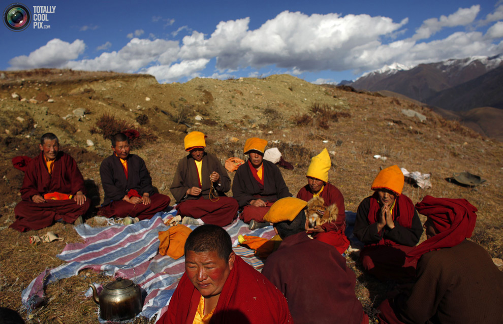 tibet 008 Тибетские монахини