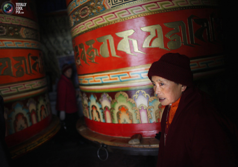 tibet 016 Тибетские монахини